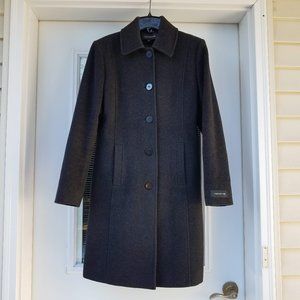 Jones New York wool blend winter coat